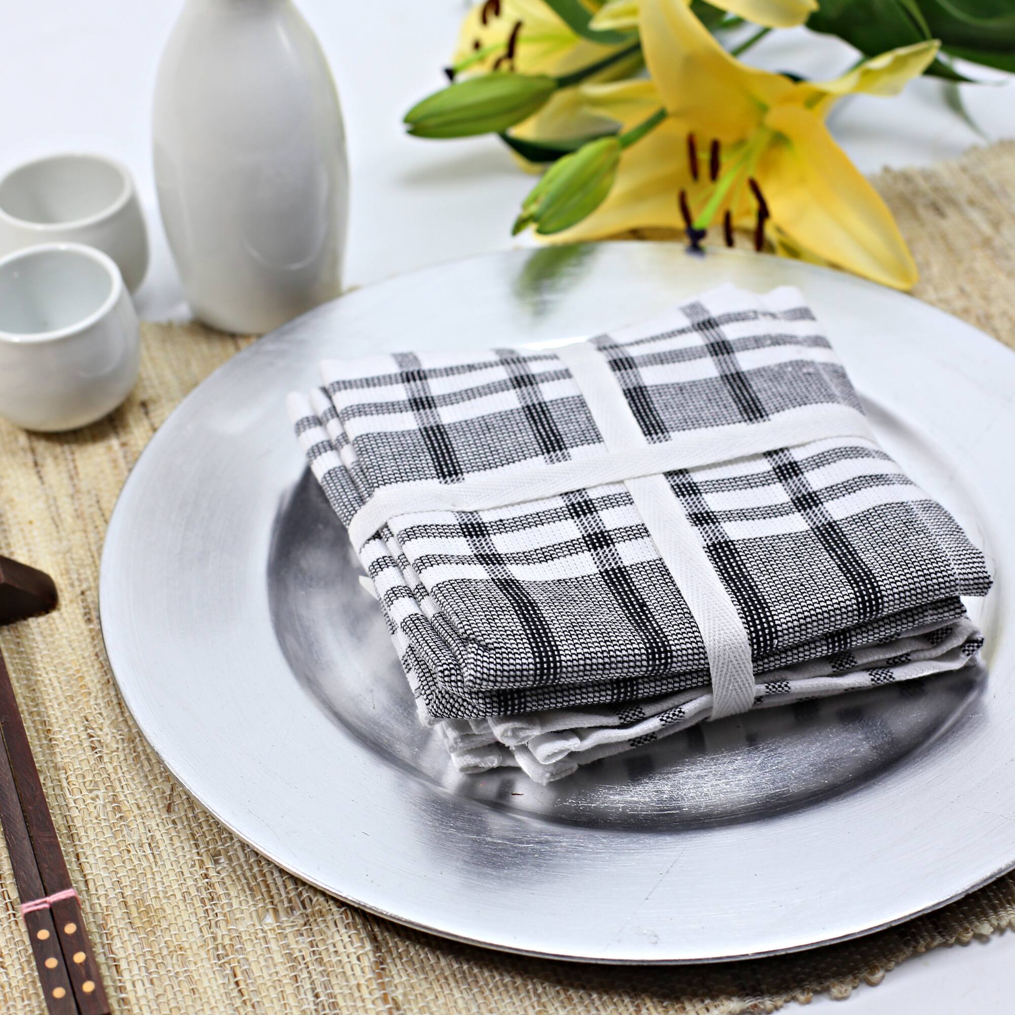 Silver Charger Set by Celebrate It™ 6ct.